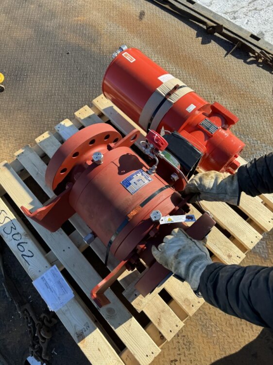 TRUNNION EMERGENCY SHUTDOWN VALVE